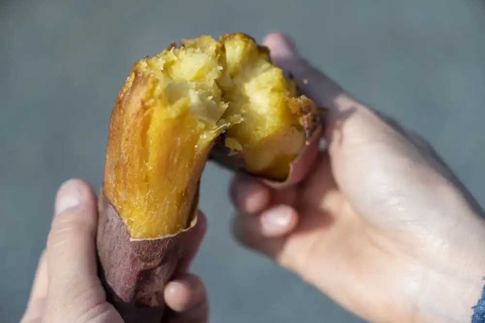 亀の甲温泉名物”焼き芋”